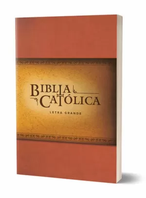 BIBLIA CATOLICA. RUSTICA ROJO