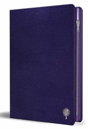 BIBLIA RVR 1960. MORADO. CREMALLERA