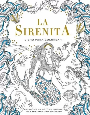 LIBRO PARA COLOREAR LA SIRENITA