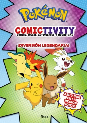 POKÉMON COMICTIVITY - ¡DIVERSIÓN LEGENDARIA! ASH Y GOH EN LA REGIÓN JOHTO