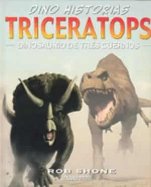 TRICERATOPS. DINOSAURIO DE TRES CUERNOS