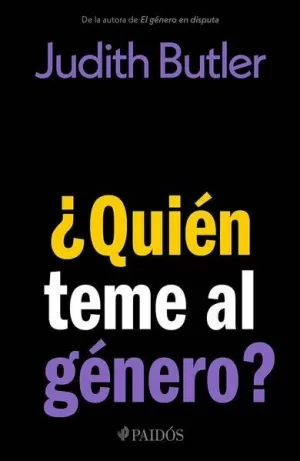 ¿QUIÉN TEME AL GÉNERO?