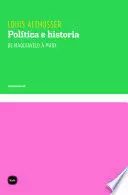 POLÍTICA E HISTORIA:  DE MAQUIAVELO A MARX