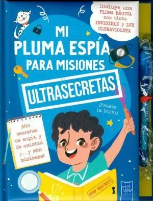 MI PLUMA ESPIA PARA MISIONES ULTRASECRETAS (NIÑO)