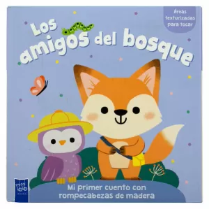 LIBRO INFANTIL: MI PRIMER CUENTO CON ROMPECABEZAS DE MADERA: LOS AMIGOS DEL BOSQUE