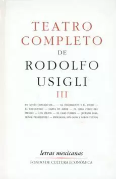 TEATRO COMPLETO, III