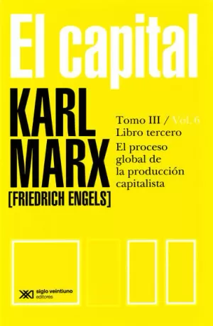 CAPITAL LIBRO TERCERO VOL 6, EL