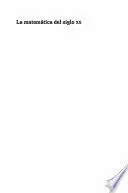 MATEMÁTICA DEL SIGLO XX, LA