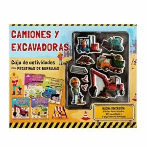CAMIONES Y EXCAVADORAS. CAJA DE ACTIVIDADES
